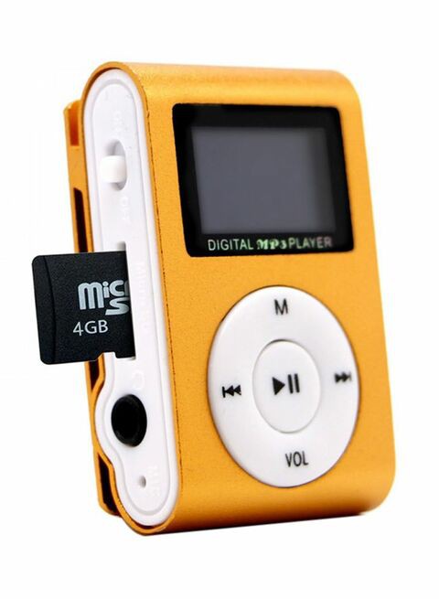 Margoun Digital LCD Clip Style MP3 Player MG01 Orange