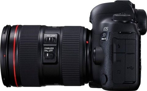 Canon EOS 5D Mark IV 24-105mm F/4L Is Ii Usm - 30.4Mp, DSLR Camera, Black