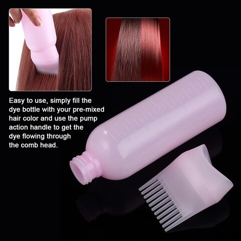 Generic-120ml Hair Dye Bottle Applicator Brush Composition Kit Hair Coloring Tool Salon Hair Dyeing Accessories