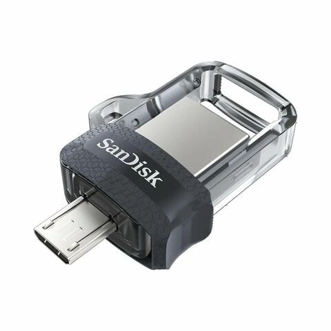 محرك أقراص SanDisk OTG 64GB Ultra Dual USB 3.0