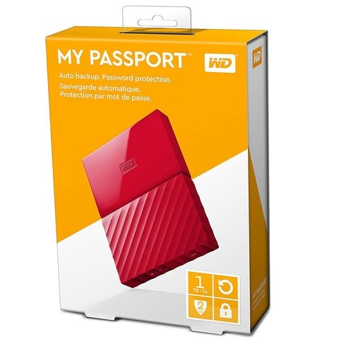 WD HDD 1 تيرا بايت PASSPORT RD WW