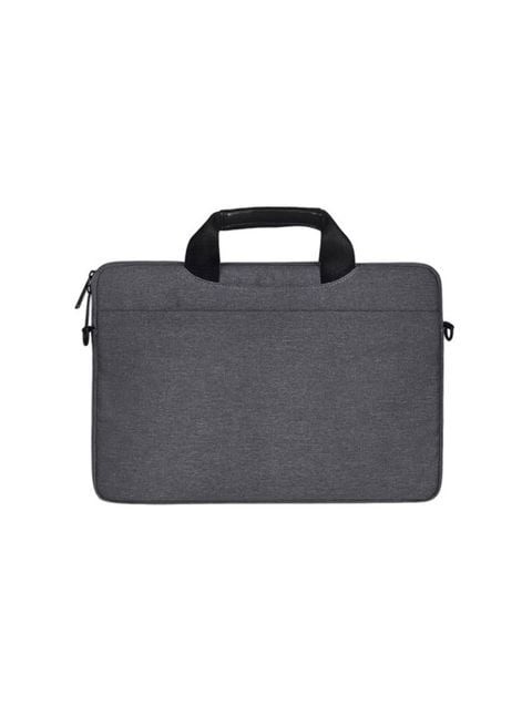 Wear-resistant Laptop Bag With Shoulder Strap 15.6 Inch Dark Gray