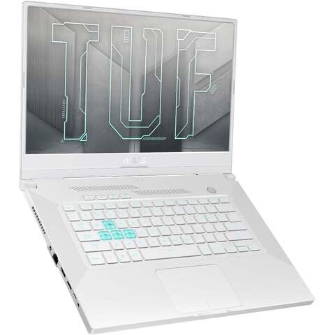 ASUS TUF Dash F15 Gaming Laptop - 15.6" FHD, 144Hz, Intel® Core i7-11370H, 16GB RAM, 512GB SSD, 4GB NVIDIA RTX 3050, FreeDOS (No Windows) - Moonlight White