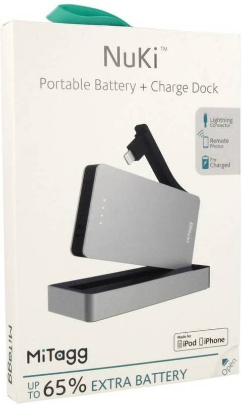 No Dock - Portable Battery - Space Gray