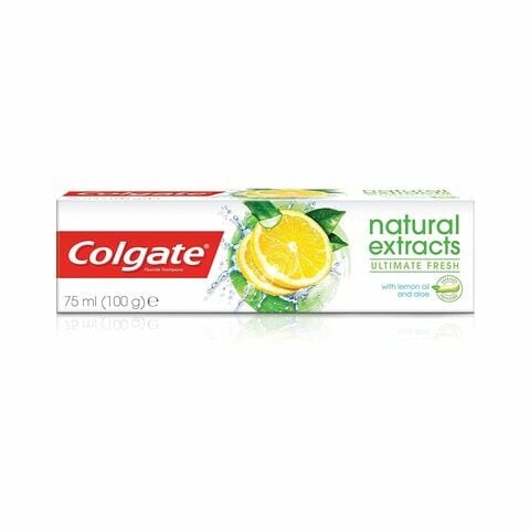 Colgate Toothpaste with Aloe Vera and Lemon Oil Fresh 100 gm