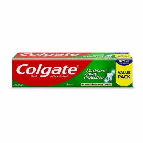 Colgate Toothpaste Extreme Cavity Protection Extra Mint 150ml