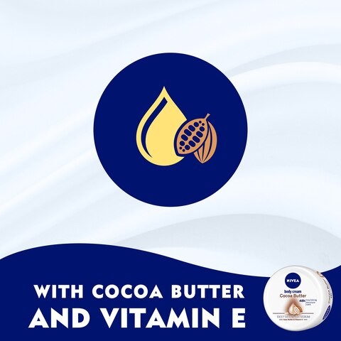 NIVEA BODY CREAM COCOA BUTTER 200ML