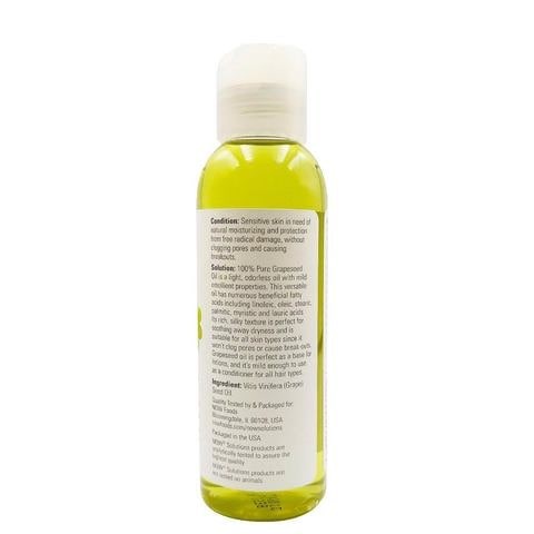 Now grape seed oil 118ml