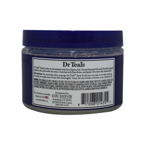 Dr. Tells Lavender Body Scrub 454 gm