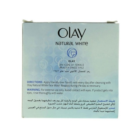 Olay Natural White Day Cream SPF 24 - 100 gm