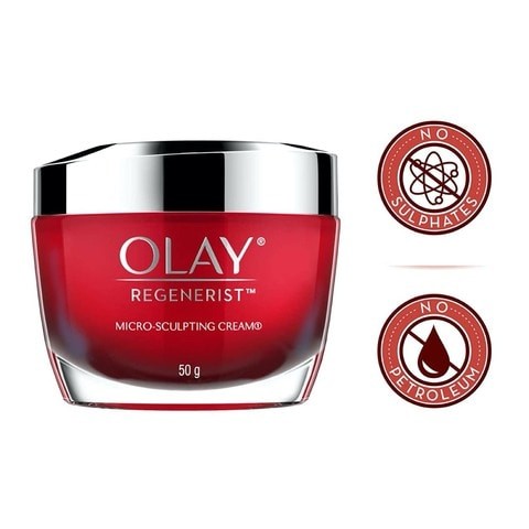 Olay Rejuvenating Cream with Hyaluronic Acid for More Moisturized and Firmer Skin 50g