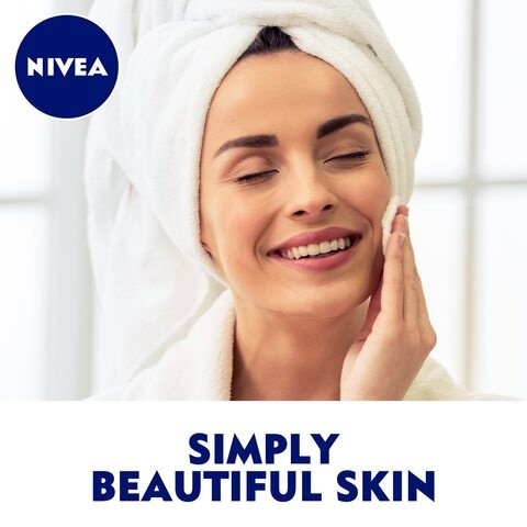 Nivea Double Effect Eye Make-Up Remover Facial Cleanser For Sensitive Skin 125ml