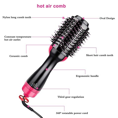 General One-step hot air purifier brush