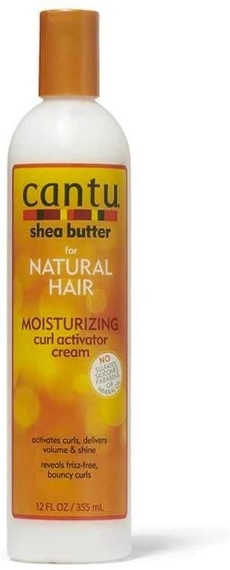 Cantu Natural Hair Moisturizing Cream with Shea Butter, 12 oz