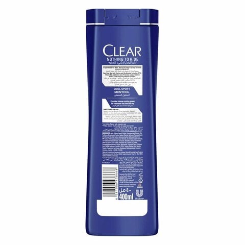 Clear Men Anti-Dandruff Shampoo Fresh Mint 400 ml