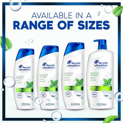 Head & Shoulders Anti-Dandruff Shampoo Fresh Mint 400ml