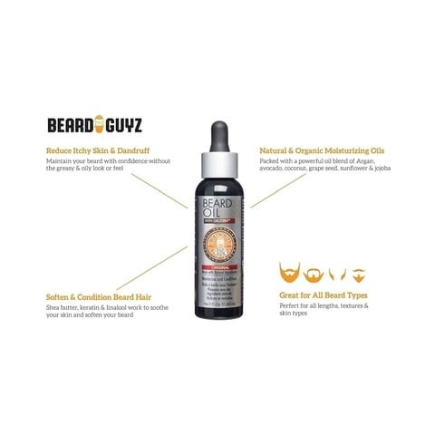 Beard giz beard oil with protein 60 ml