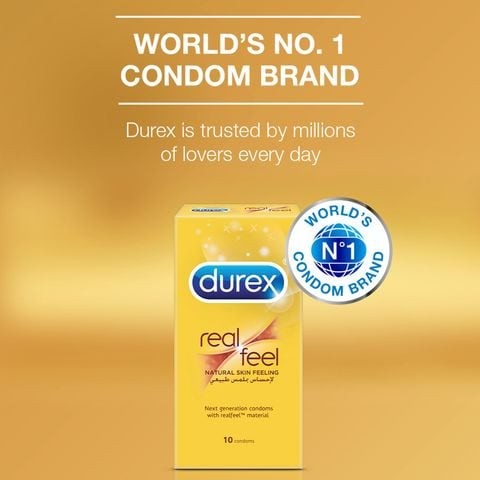 يشعر DUREX REAL FEEL 10'S