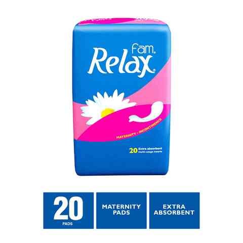 Fam Relax Natural Cotton , 20 Pads