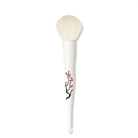 10 piece set of Chinese style make-up brush - loose powder full set of make-up brush white + brush barrel