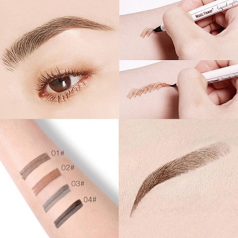 Liquid tattoo eyebrow pencil Brown