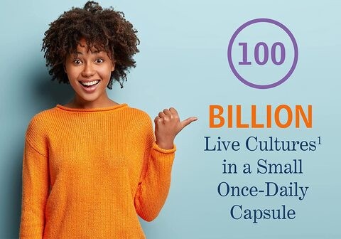 NBL 100 Million Probiotics, Supports Digestive and Intestinal Health, Acidophilus Probiotics, 120 Tablets