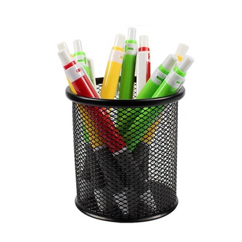 Deli Round Pencil Holder, Black