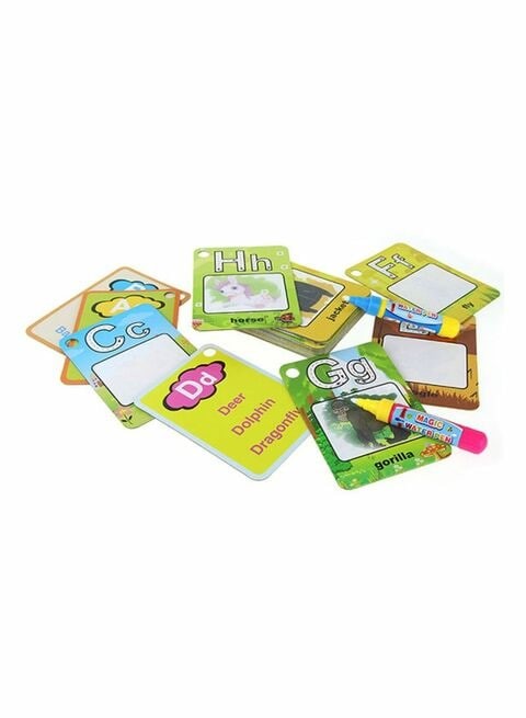 Cool Baby 26 Letters Coloring Card with Magic Pen