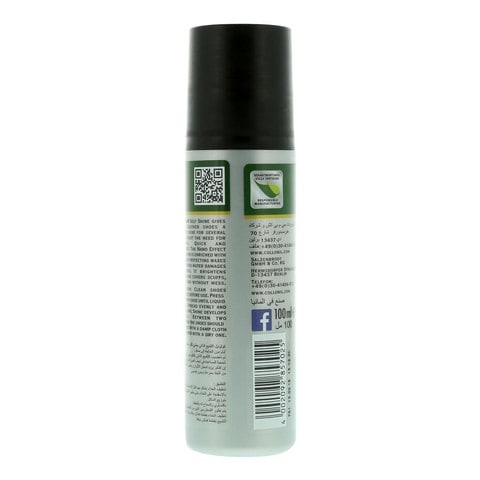 Colonel Shine Spray For Shoes - Black 100 ml