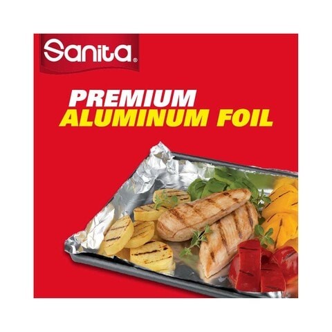 Aluminum Foil 200 Square Feet 1 Roll From Sanita