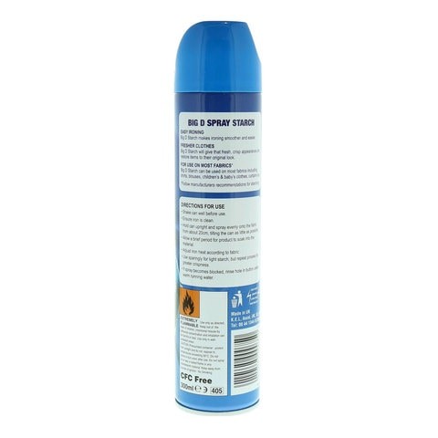 Big D spray starch and iron easily 300 ml