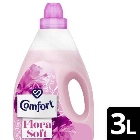 Comfort Fabric Softener Flora Soft 3 Liter