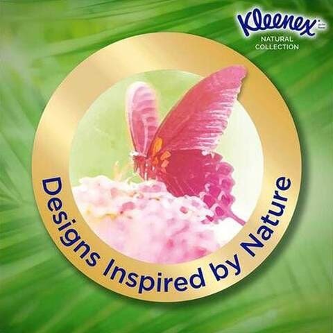 Kleenex Natural Collection Facial Tissues 170 Pieces x Pack of 5