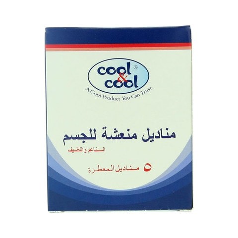 C&C مناديل معطرة للجسم X5