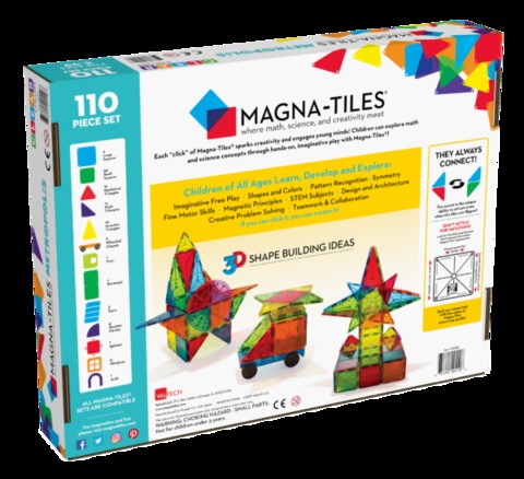 Magna Tiles 110 Pieces Set