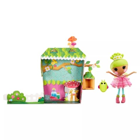 Lalaloopsy 13 "دمية كبيرة Pix E ترفرف مع حيوان أليف