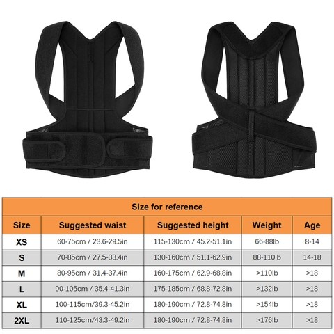 Generic Adjustable Back and Shoulder Support Strap