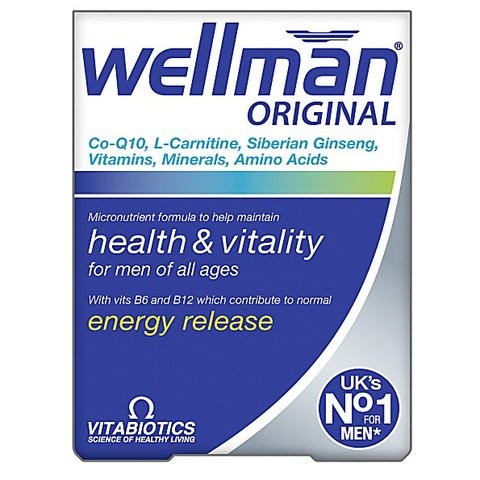 VITABIOTICS WELLMAN TABLETS 30's