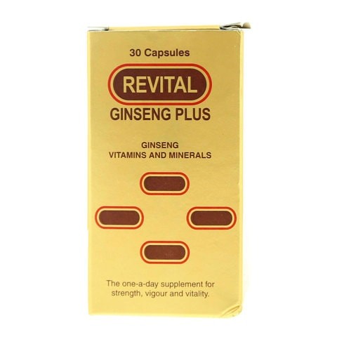 Revital Ginseng Plus 30 capsules