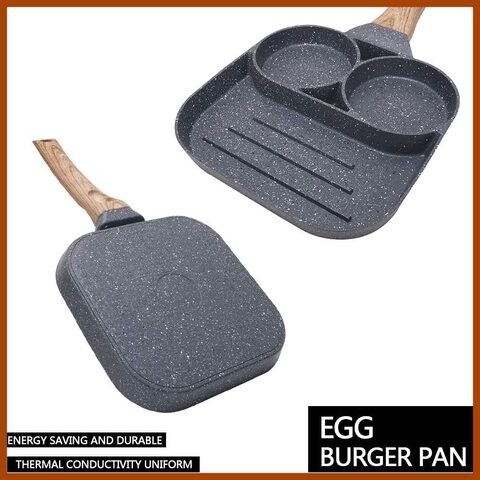 Falcon Frying Pan/Egg Cooking/Hamburger Fryer Multipurpose Non-Stick Fryer Frying Egg Pancake Frying Pan Omelette