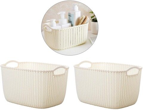 Aiwanto 4 Pcs Kitchen Storage Box Home Storage Box Bathroom Shelf Storage Box Storage Plastic Containers