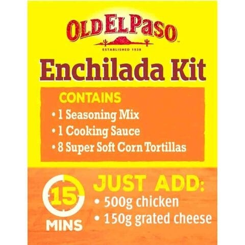 Old Passo 663gm Baked Enchilada Cheese Set