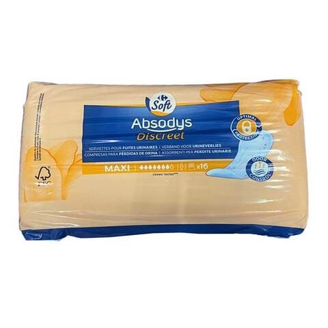 Carrefour Maxi Abode Sanitary Napkins x Pack of 16