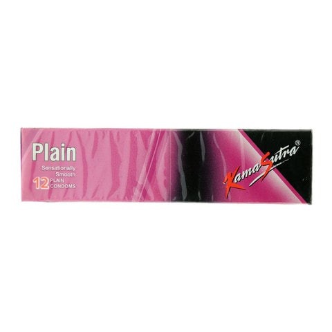 Kama Sutra Plain Condom - 12 Pieces