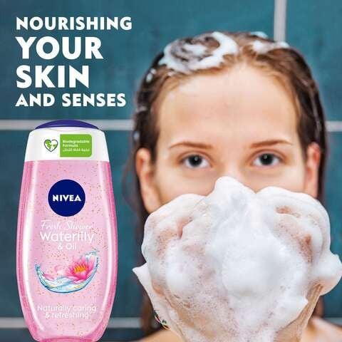 Nivea Fresh Feeling Shower Gel With Olive Oil 250ml