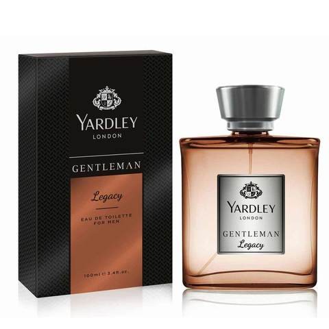Yardley Gentleman Legacy Eau de Toilette for Men 100ml + Yardley Gentleman Legacy Spray 150ml