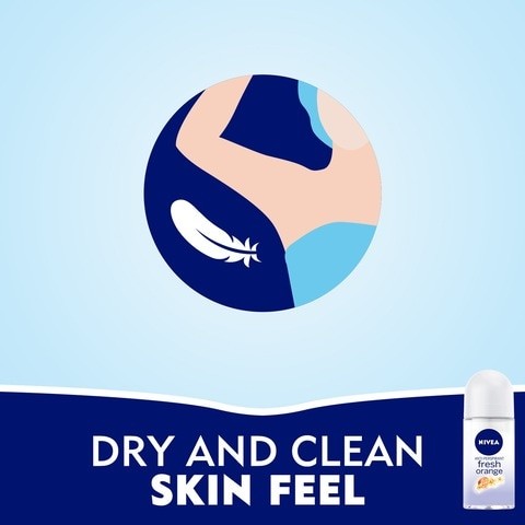 Nivea Fresh Orange Deodorant For Women 50 ml