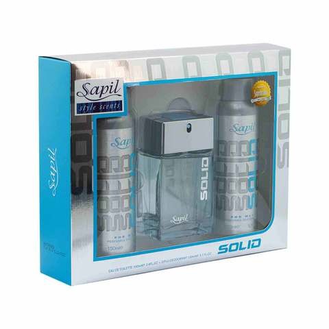 SAPIL SOLID 100MLEDT + مزيل 150MLX2