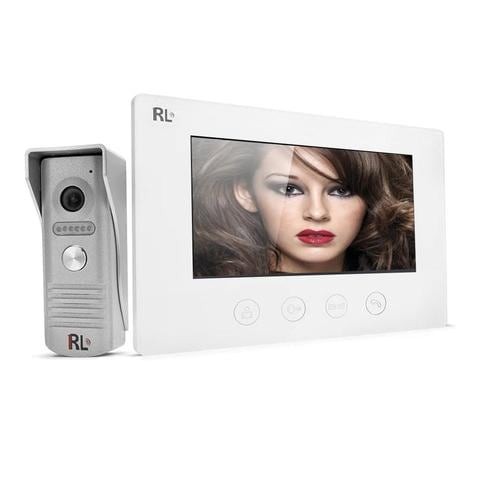 Edragonmall - Rl-B17F 7&quot; High Definition Color Video Camera Intercoms Entry Access Control System Door Phone Doorbell