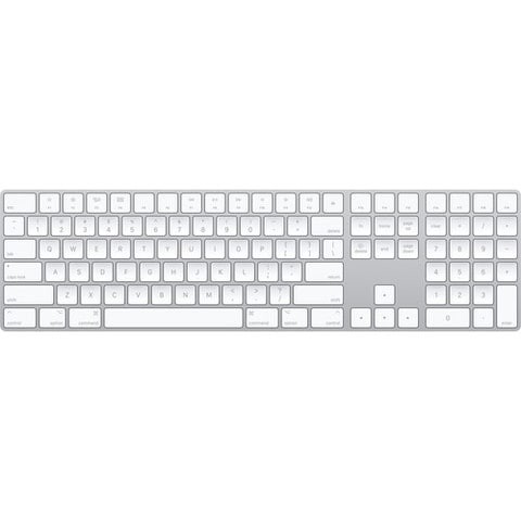 Apple Magic Keyboard With Numeric Keypad Silver - Mq052ll/A